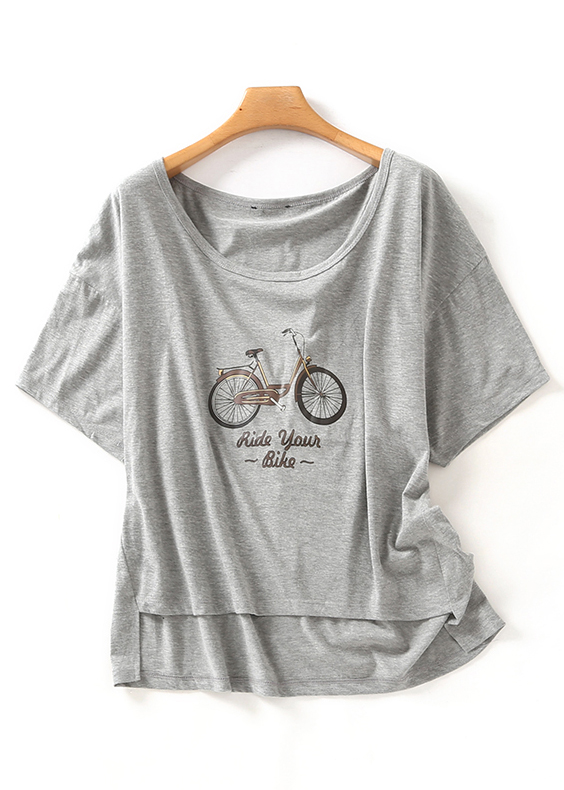 Картинка Футболка oversize велосипед Ride your bike от магазина LonnaMag
