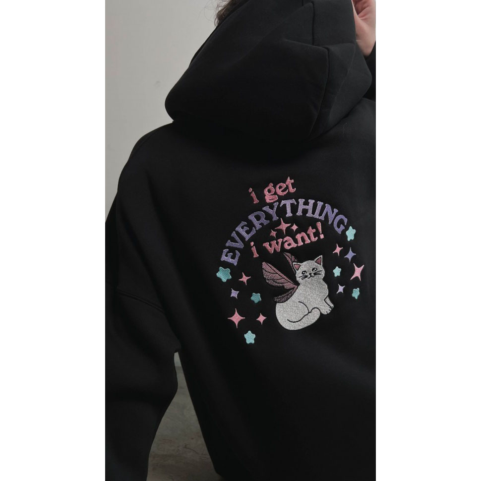 Картинка Худи женские Nicenonice Premium Street AW "I get Everything"  от магазина LonnaMag