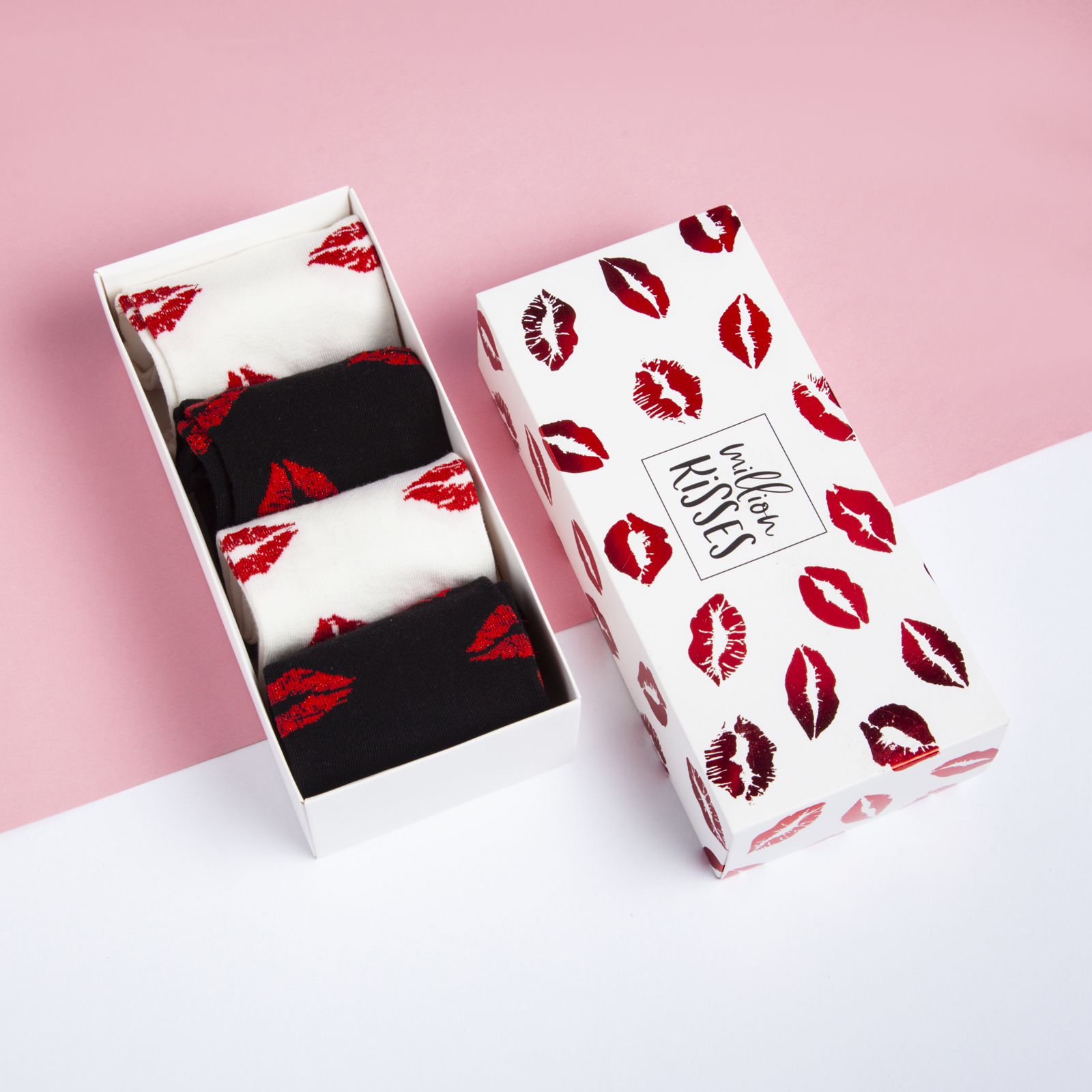 картинка Носки KAFTAN "Million kisses"  от магазина LonnaMag