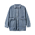 Картинка Куртка джинсовая oversize базовая 2 накладных кармана от магазина LonnaMag