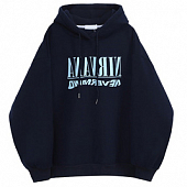 Картинка Худи oversize надпись Nirvana Nevermind от магазина LonnaMag