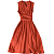 Картинка Платье миди талия заматывается в завязки на бант сзади от магазина LonnaMag