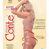 картинка Колготки женские CONTE ACTIVE SOFT 40 от магазина LonnaMag