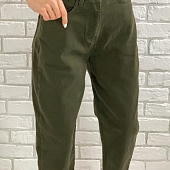 Картинка Джинсы slouchy зеленые от магазина LonnaMag