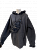 Картинка Худи толстовка oversize черные рукава и капюшон от магазина LonnaMag