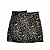 Картинка Юбка мини мелкий принт зебра ассиметрия на талии от магазина LonnaMag