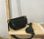 картинка Сумка crossbody + мини сумка + круглый кошелек на плечевом ремне от магазина LonnaMag