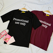 Картинка Футболка promotional use only от магазина LonnaMag