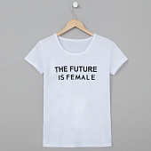 Картинка Футболка надпись THE FUTURE IS FEMALE от магазина LonnaMag