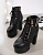 картинка Ботильоны два ремешка сбоку замок - золото от магазина LonnaMag