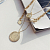 картинка Ожерелье с подвесками-монетами и булавкой от магазина LonnaMag