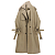 Картинка Тренч песочный oversize 6 пуговиц ружейный клапан от магазина LonnaMag