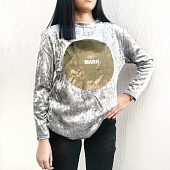 Картинка Лонгслив бархат круг MARK от магазина LonnaMag