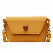 картинка Сумка crossbody деревянный шарик металл буквы на ремне от магазина LonnaMag