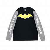 Картинка Лонгслив принт logo Batman Dark Knight от магазина LonnaMag