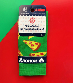 Носки Everneat Пицца