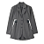 Картинка Платье пиджак мини длинный рукав вырез по бокам на тали и на спине широкая резинке от магазина LonnaMag