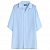 Картинка Рубашка длинная oversize GACHU рукав 2/4 отложной ворот от магазина LonnaMag