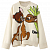 Картинка Свитер oversize мульт Bambi олененок от магазина LonnaMag
