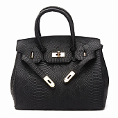 картинка Сумка в стиле birkin змеиная кожа питон от магазина LonnaMag
